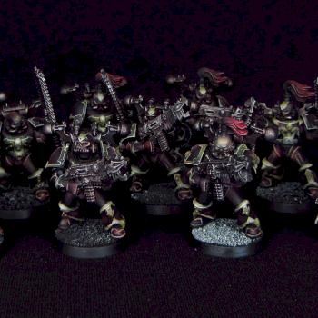 Chaos Space Marines Assault Squad by Awaken Realms