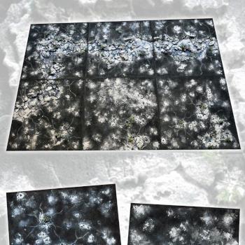 WINTER MODULAR 72x48 BATTLE SNOW GAMEBOARD 2014 by studiolevel