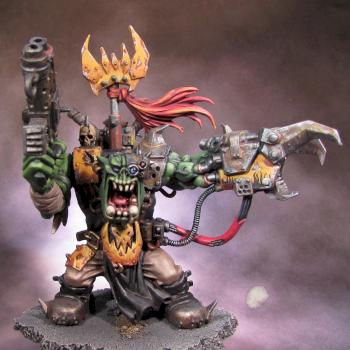 Bad Moon Ork Warboss by Je_Suis_Un_Geek