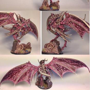 Hive Tyrant Beta (Hive Fleet Xenomorph) by Alienrsq4