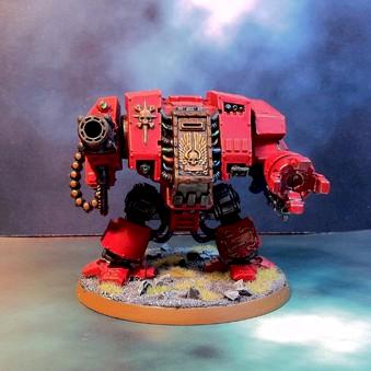 Blood Angel's Dreadnought by Wyand