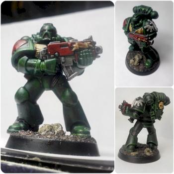 Dark Angels from Dark Vengeance starter set. by Tevet