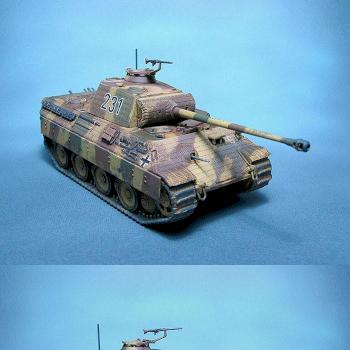 Bolt Action German Panzer V Panther A Lehr PzD no 231 by Graveus