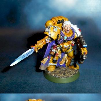 Imperial Fists Captain by Alberto G