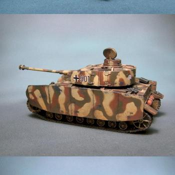 Bolt Action German Waffen SS Panzer IV H 3rd SS Totenkopf PzD by Graveus