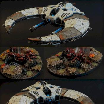 Necron Night Scythe by Runic