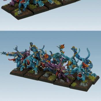 Blue Horrors of Tzeentch by aurelio