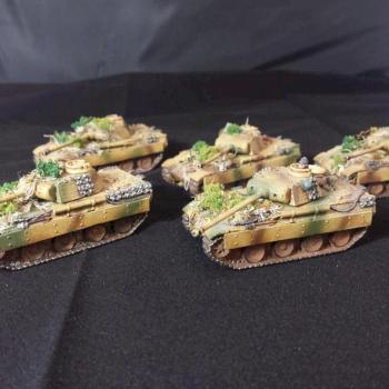 FoW Panther D Platoon by PaintingBrah