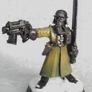 Armageddon Steel Legion Platoon Commander by Ted Jackson