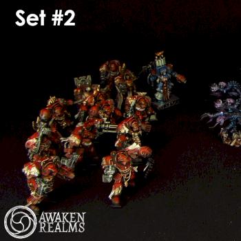 Space Hulk - full set painted by Awaken Realms