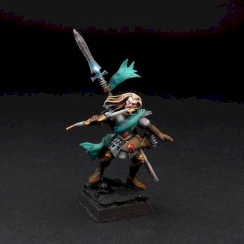 High Elf Noble by SavageDPainting