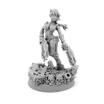 O’LESSIA – TAU WIDOW OF VENGEANCE WITH GUNS by warex
