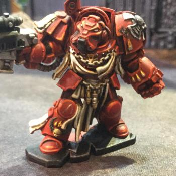 Space Hulk Terminator - My first pic..... by Moon+