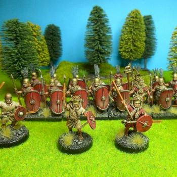 28mm Victrix Republican Roman Maniple with Velite Support by avalonindustries2040