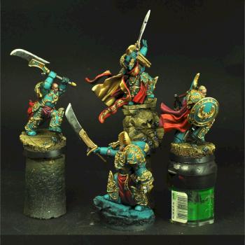 Sci Fi Egyptian Warriors by Scibor