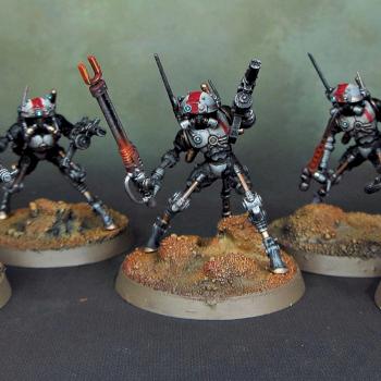 Adeptus Mechanicus Sicarian Infiltrators by Awaken Realms