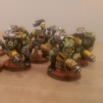 Ork Shoota Boyz by quarrel