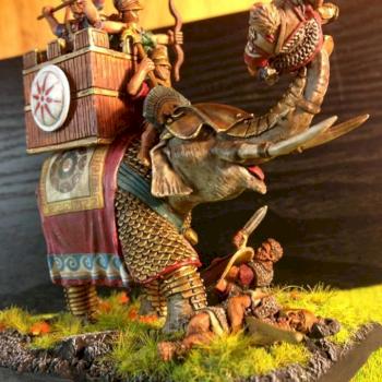 28 mm  Seleucid/Successor War Elephant by avalonindustries2040