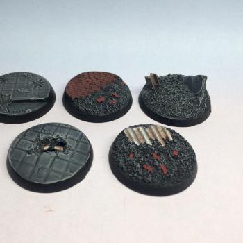 Urban Battleground Resin Bases - 40mm by pabloescobear