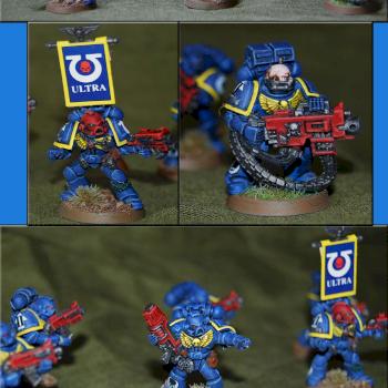 Ultra Marines / 2nd Tactical Squad / 2nd Company by Drazel