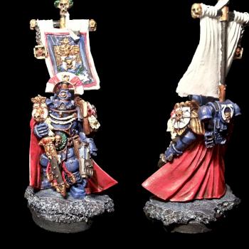 Cato Sicarius,  Captain of the Ultramarines 2nd Company. by darkvision