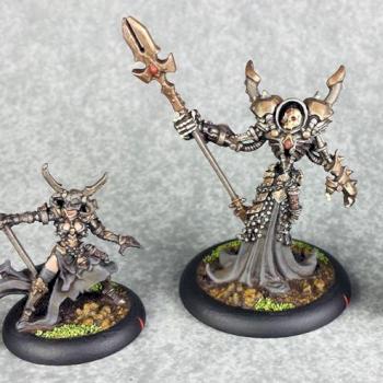 Iron Lich Asphyxious, Wraith Witch Deneghra, Gorman d’Wulfe by 8CDC