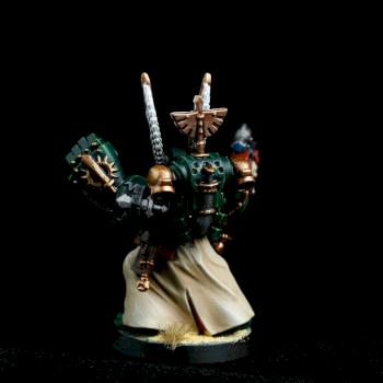 Wh40K Dark angel Sergent by gilotinx