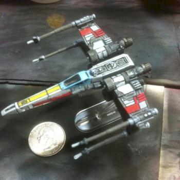 X-Wing from Star Wars Command Playset by carljetter