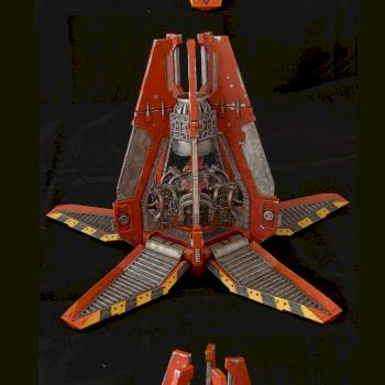 Space Marine Drop Pod by octo777