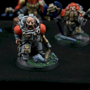 Ulric - Sci-fi Dwarf Troll Hunter - painted by Gidran