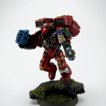 Blood Angels Veteran Vanguard by BlueDorian