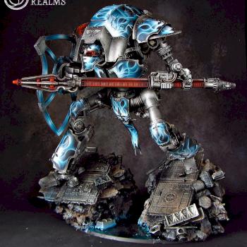 Display Imperial Knight Lancer by Awaken Realms