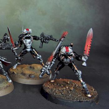 Adeptus Mechanicus Sicarian Infiltrators by Awaken Realms