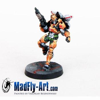 Tiger Soldier by MadFlyArtStudio