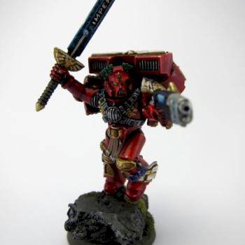 Blood Angels Veteran Vanguard by BlueDorian
