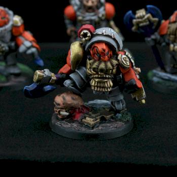 Sven - Sci-fi Dwarf Troll Hunter - painted - 1 by Gidran