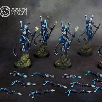 Eldar Harlequin Shadowseers (magnetized) by Awaken Realms