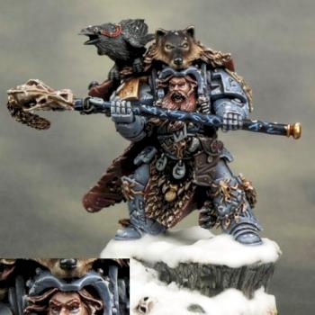 Space Wolf Njal Stormcaller by Wiltrichs