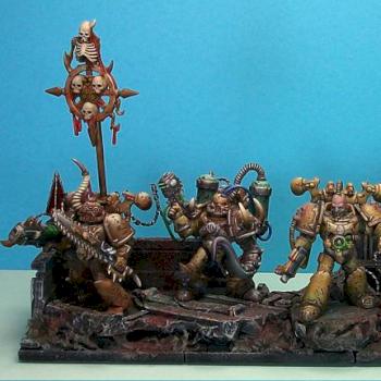 Plague Marine Unit by mark of the dead