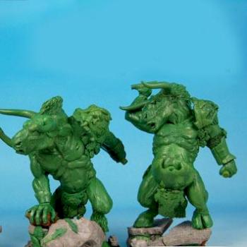 Minoraurs - work in progress Scibor Monstrous Miniatures by Scibor