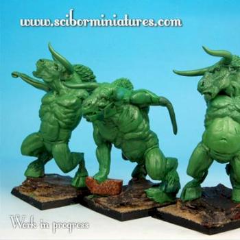 Minoraurs - work in progress by Scibor