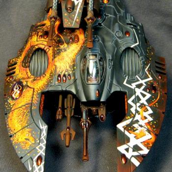 Eldar Wave Serpent by Ringil