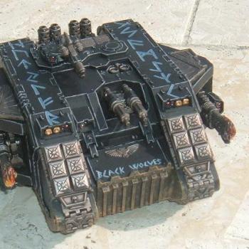 Pre-Heresy Land Raider Redeemer by pictop