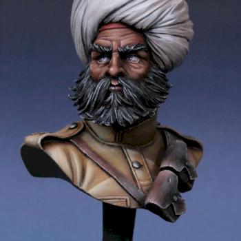 Indian Sikh 1914 by Dana JeanPaul