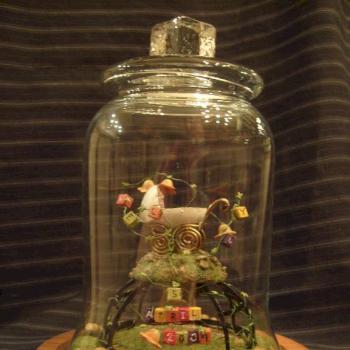 Miniature Baby wagon on Pacifier by AVENGERS