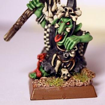 Night Goblin Shaman by moetry