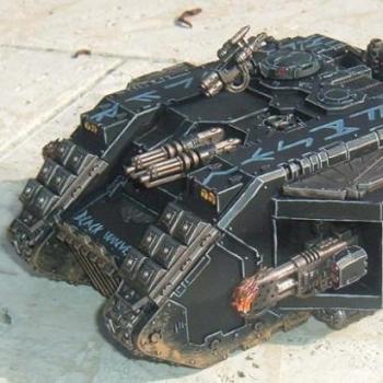 Pre-Heresy Land Raider Redeemer by pictop