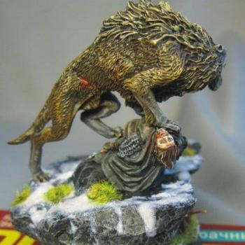 LOTR - Wild Warg Chieftain by Ringwraith