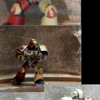 Death Scorpion space marine by RagingGobbo