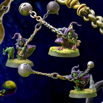 Tabletop Night goblin fanatics by dbseb